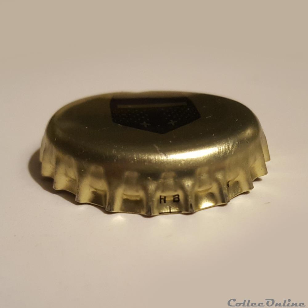 Cornet 2 capsule muselet biere belgique cornet