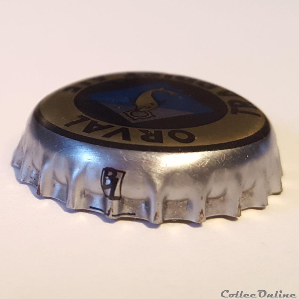 Orval 3 capsule muselet biere belgique orval