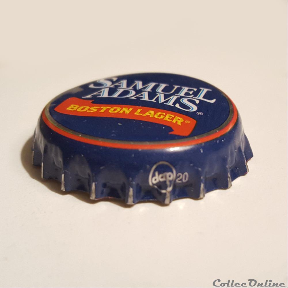 Samuel Adams - Boston Lager capsule muselet biere usa samuel adams boston lager