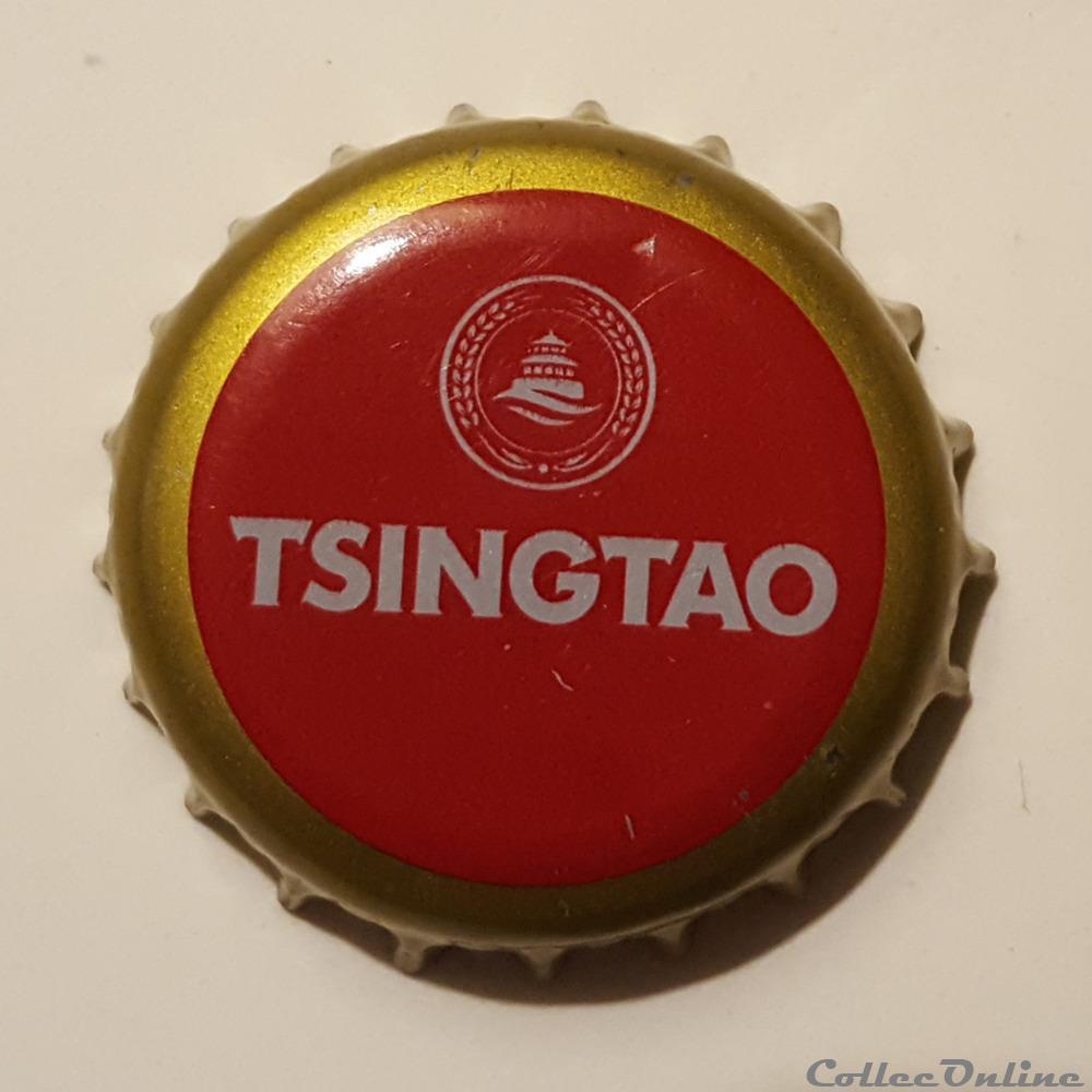 Tsingtao capsule muselet biere italie tsingtao
