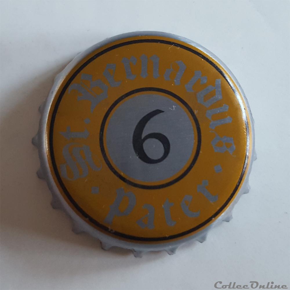 Saint Bernardus Pater 6 capsule muselet biere belgique saint bernardus pater 6