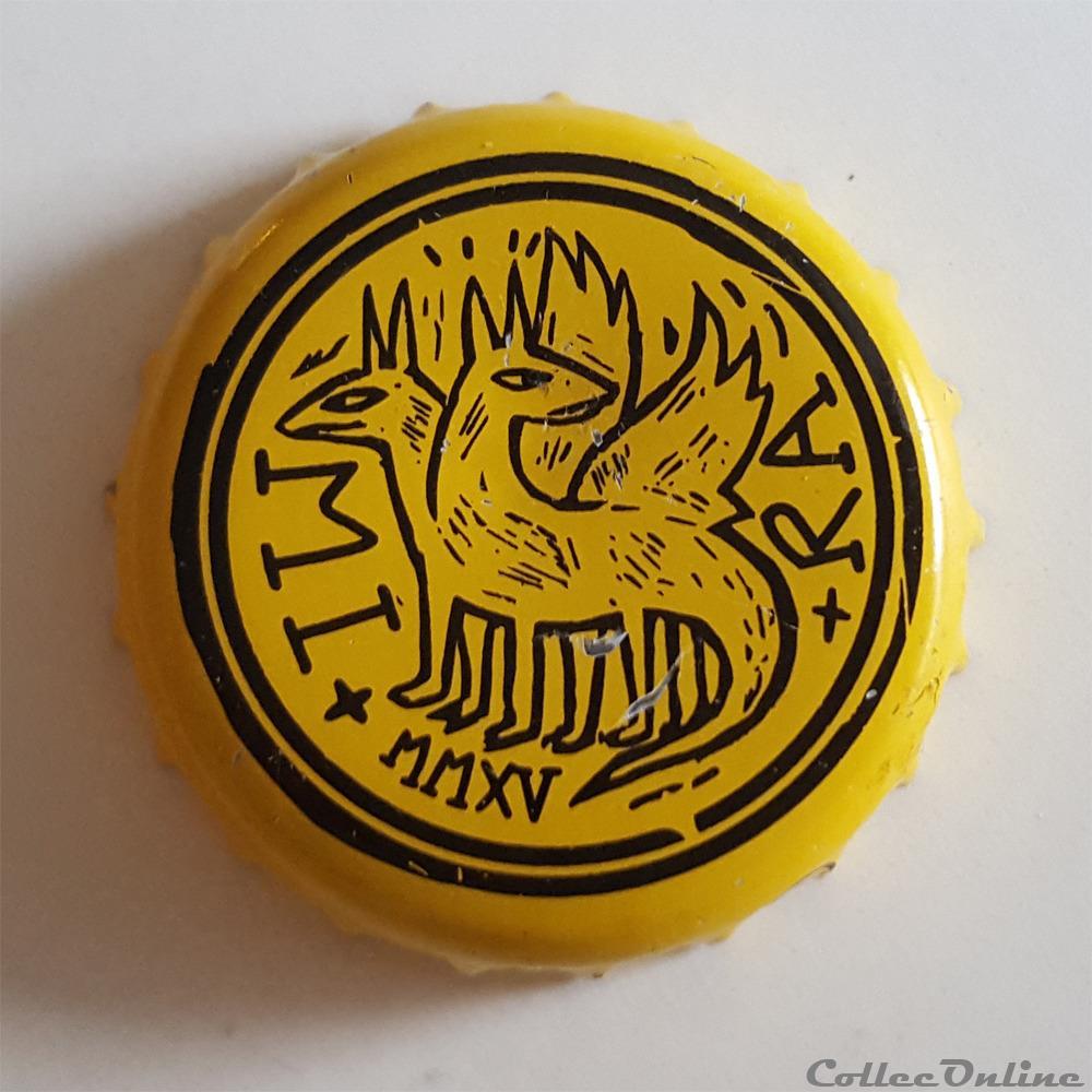 Mira Blonde 2 capsule muselet biere france mira blonde