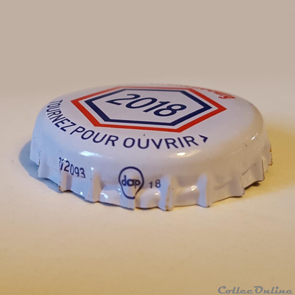 Les années qui comptent II - dap - Blanc - 2018 2 capsule muselet biere allemagne les annees qui comptent ii dap blanc 2018