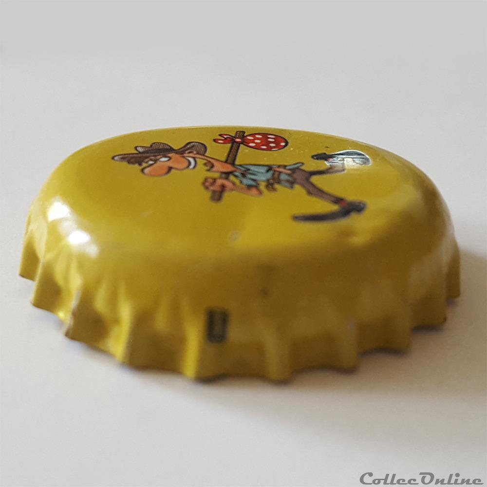 Paljas Blond 2 capsule muselet biere belgique paljas blond