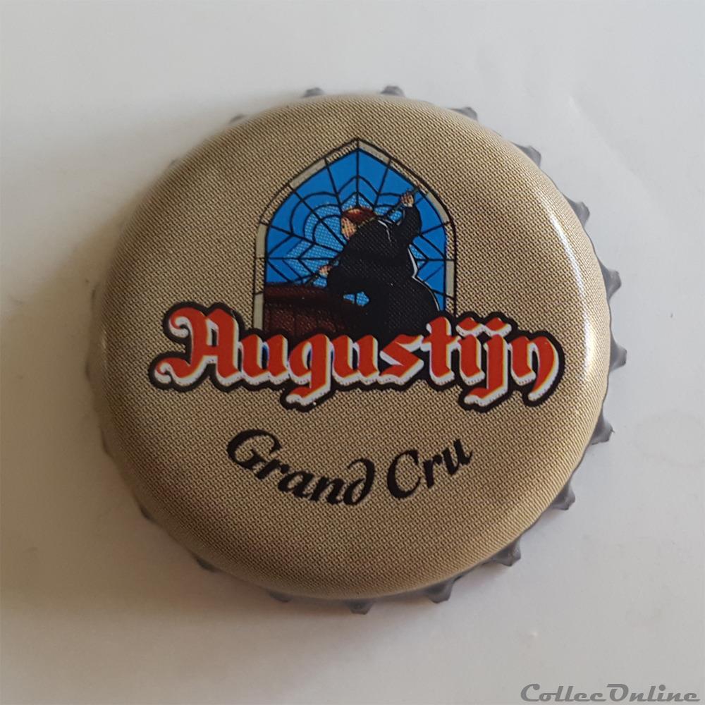 capsule muselet biere belgique augustijn grand cru