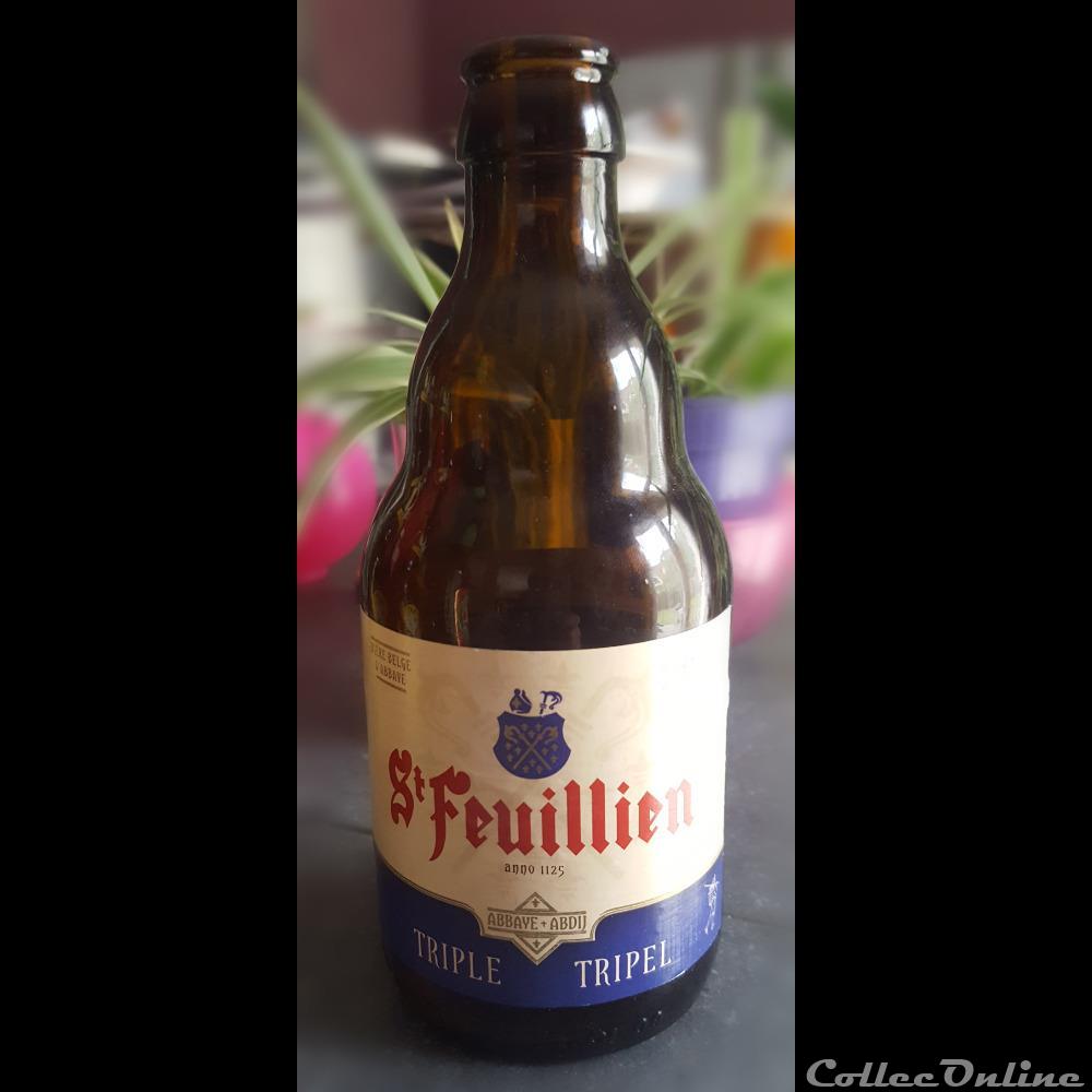 St Feuillien Triple 2 capsule muselet biere belgique st feuillien triple