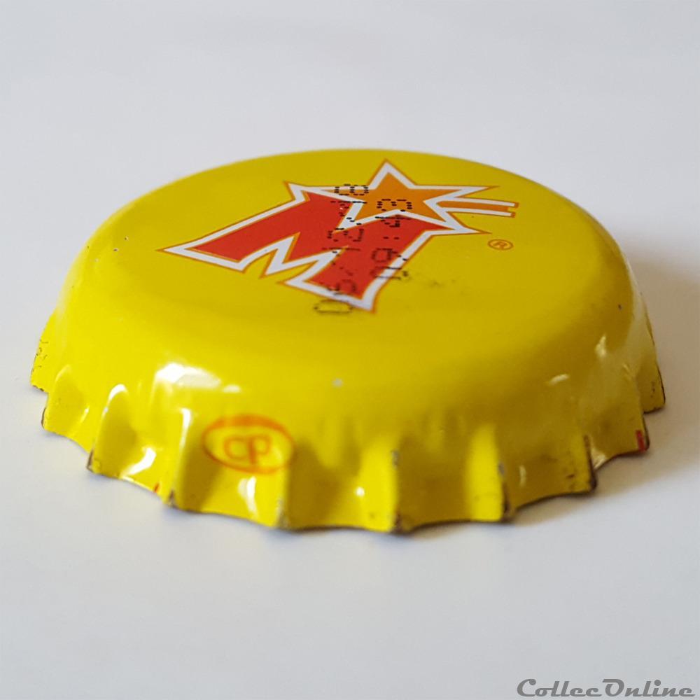 Météor sans Alcool 3 capsule muselet biere france meteor sans alcool