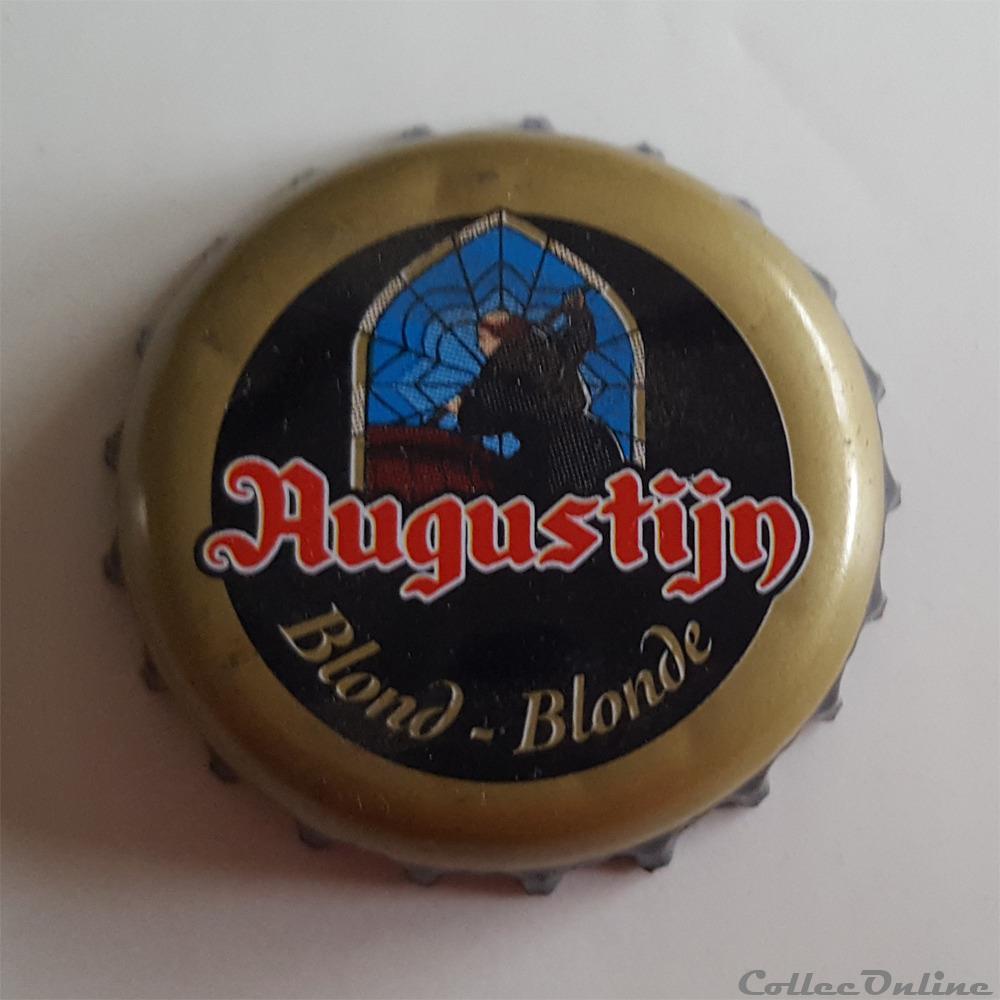 capsule muselet biere belgique augustijn blonde