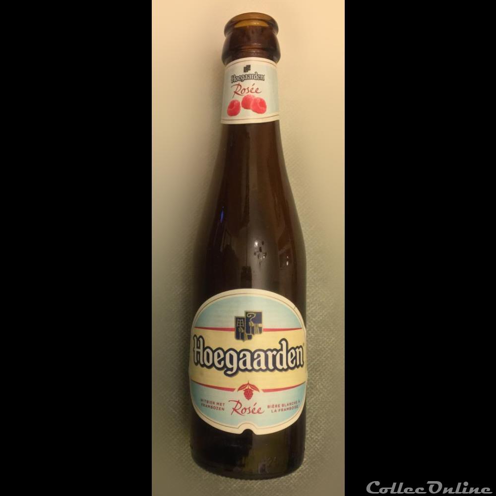 capsule muselet biere belgique hoegaarden rosee