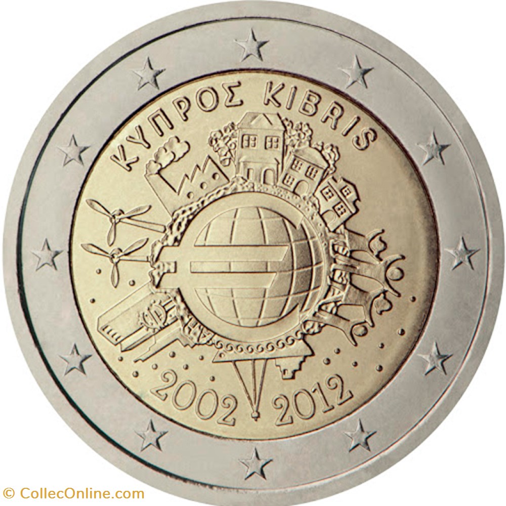 Chypre monnaies euros a chypre