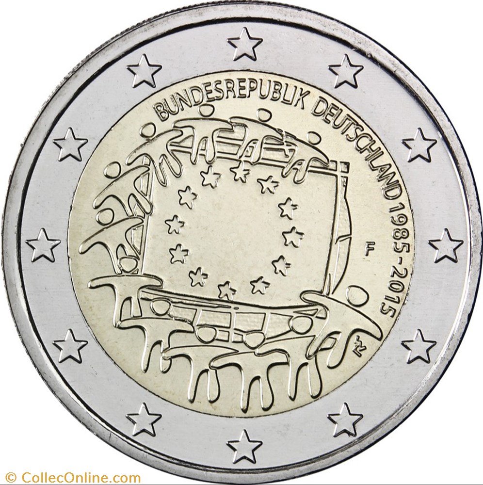 Allemagne (F) monnaies euros allemagne f