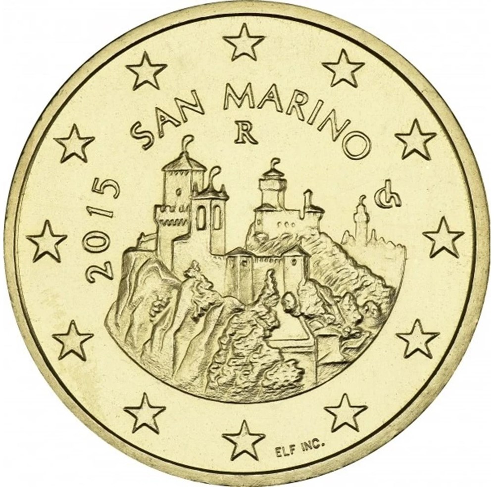 monnaies euros a saint marin 50 cents serie 1