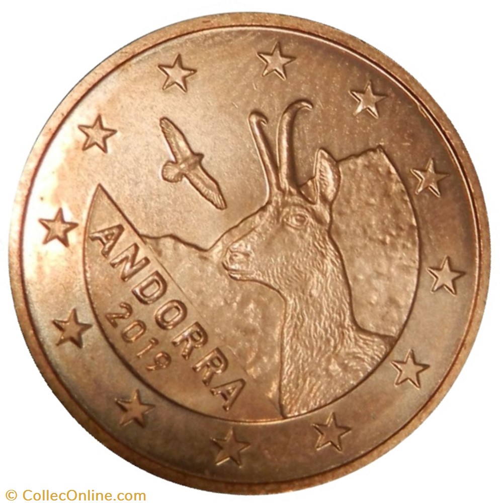 monnaies euros a andorre 1 cent