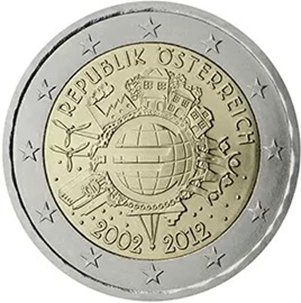 monnaies euros autriche