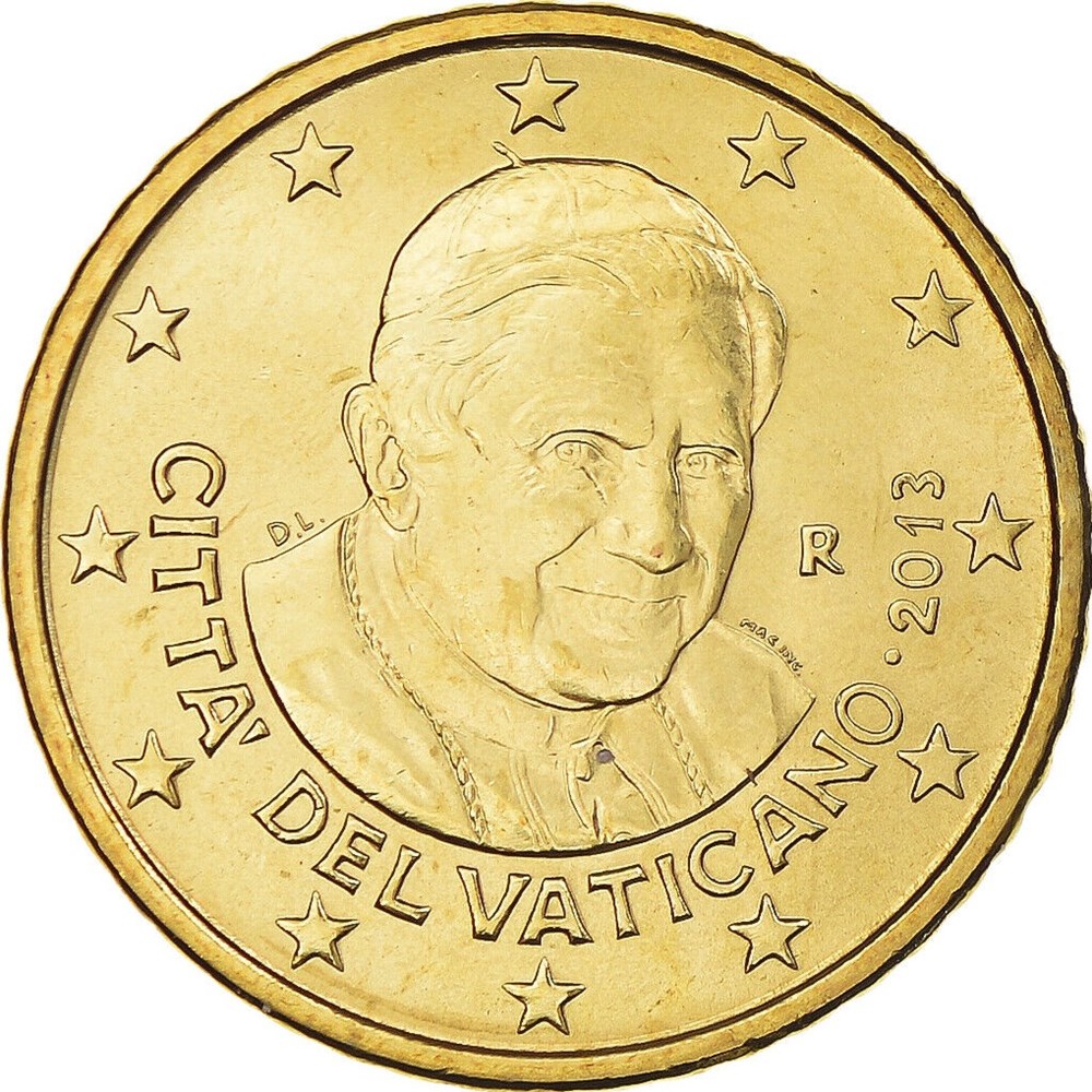 50 cents - Série 3 monnaies euros a vatican 50 cents serie 3