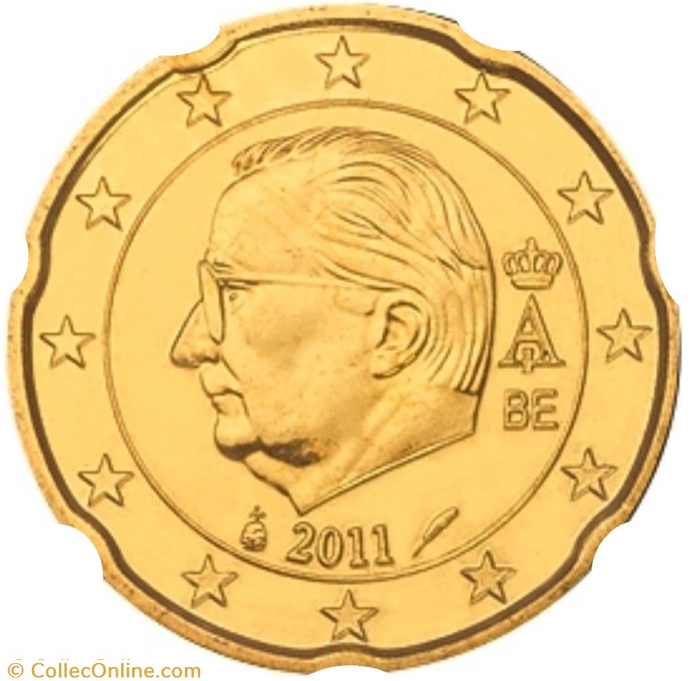 20 cents monnaies euros a belgique 20 cents