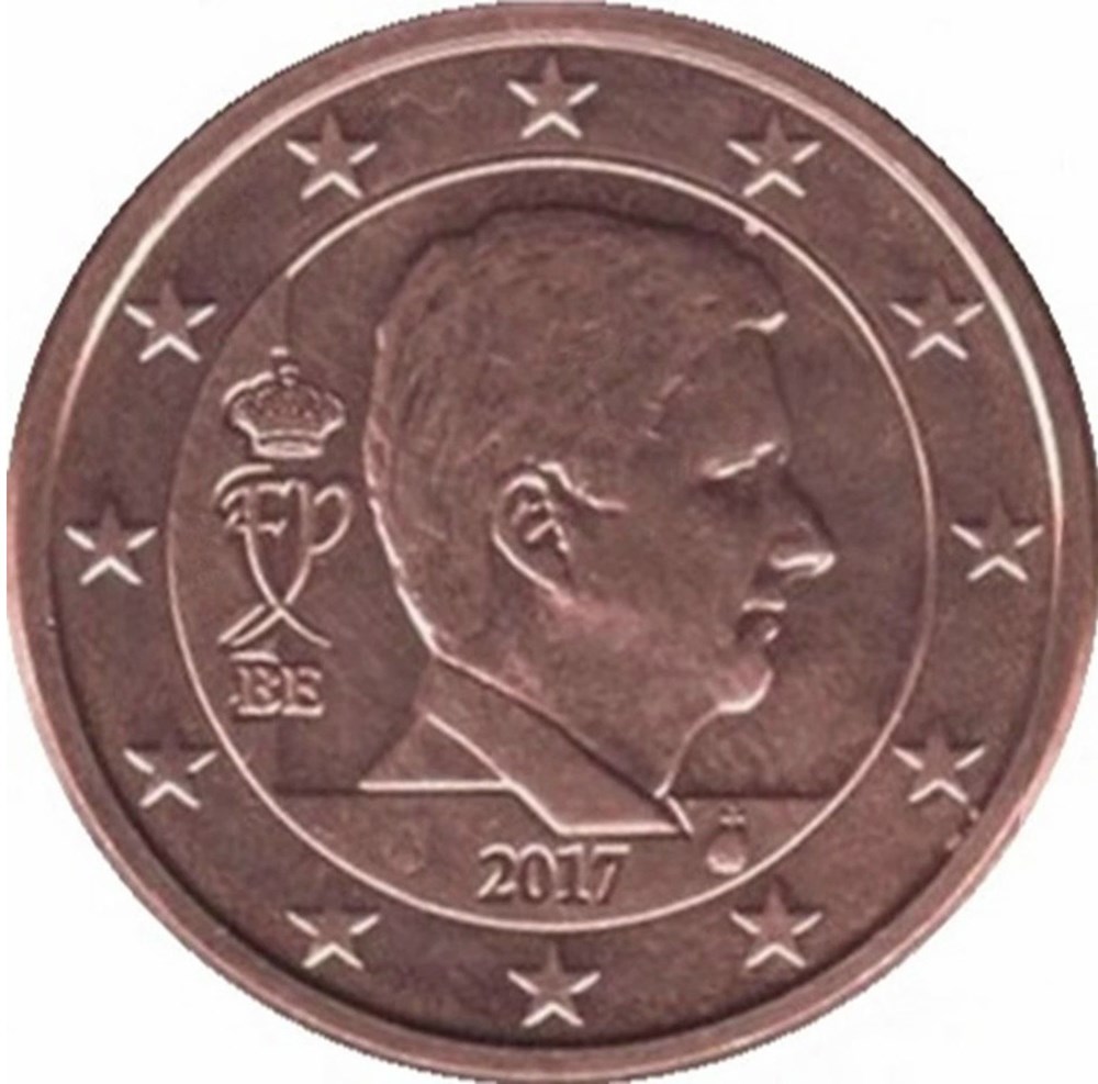 monnaies euros a belgique 2 cents