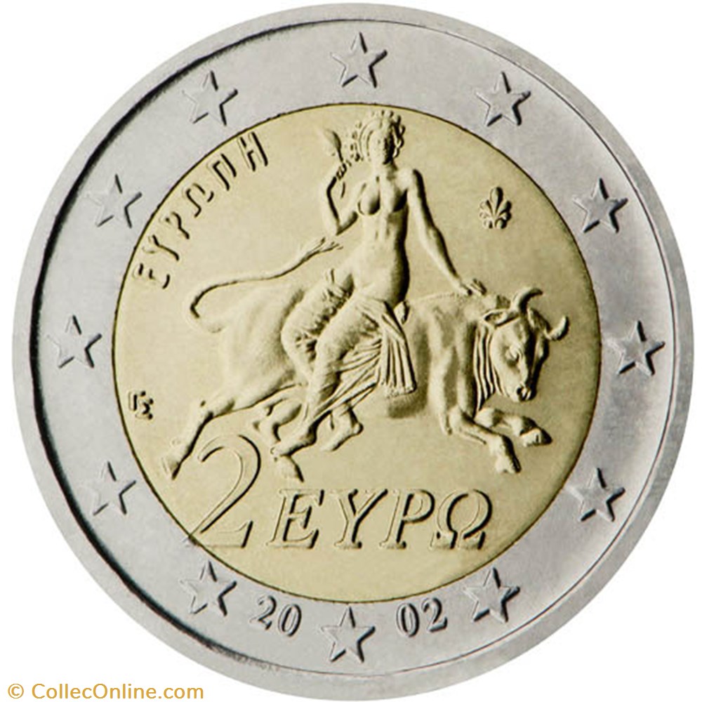 2 euros monnaies a grece 2 euros