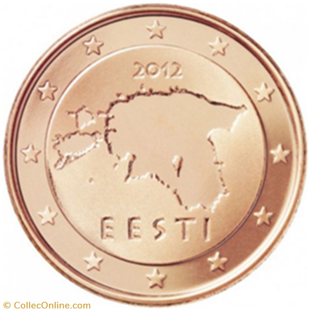 2 cents monnaies euros a estonie 2 cents
