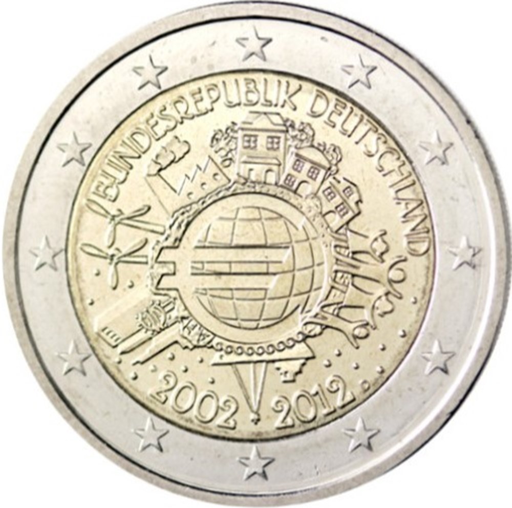 Allemagne (D) monnaies euros allemagne d