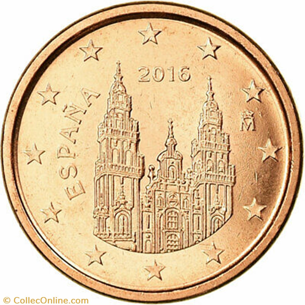 1 cent monnaies euros a espagne 1 cent