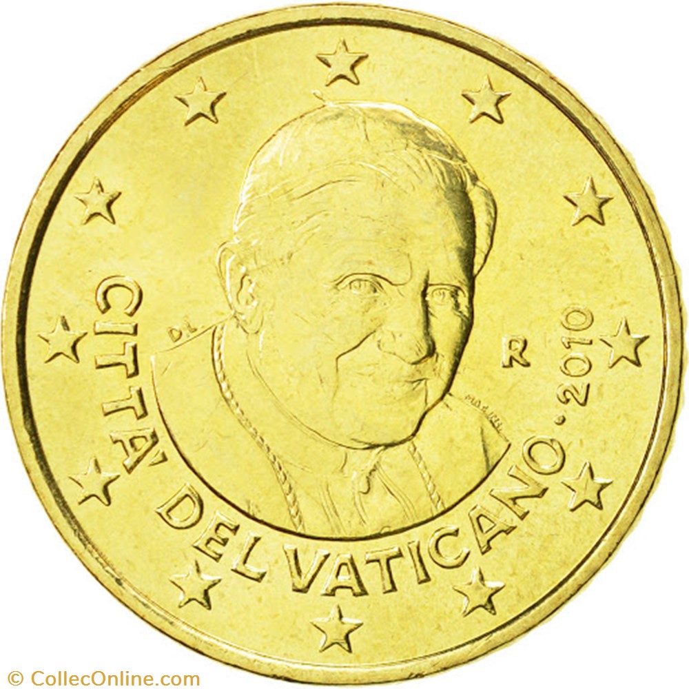 50 cents - Série 3 monnaies euros a vatican 50 cents serie 3