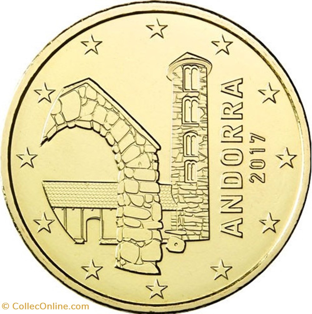50 cents monnaies euros a andorre 50 cents