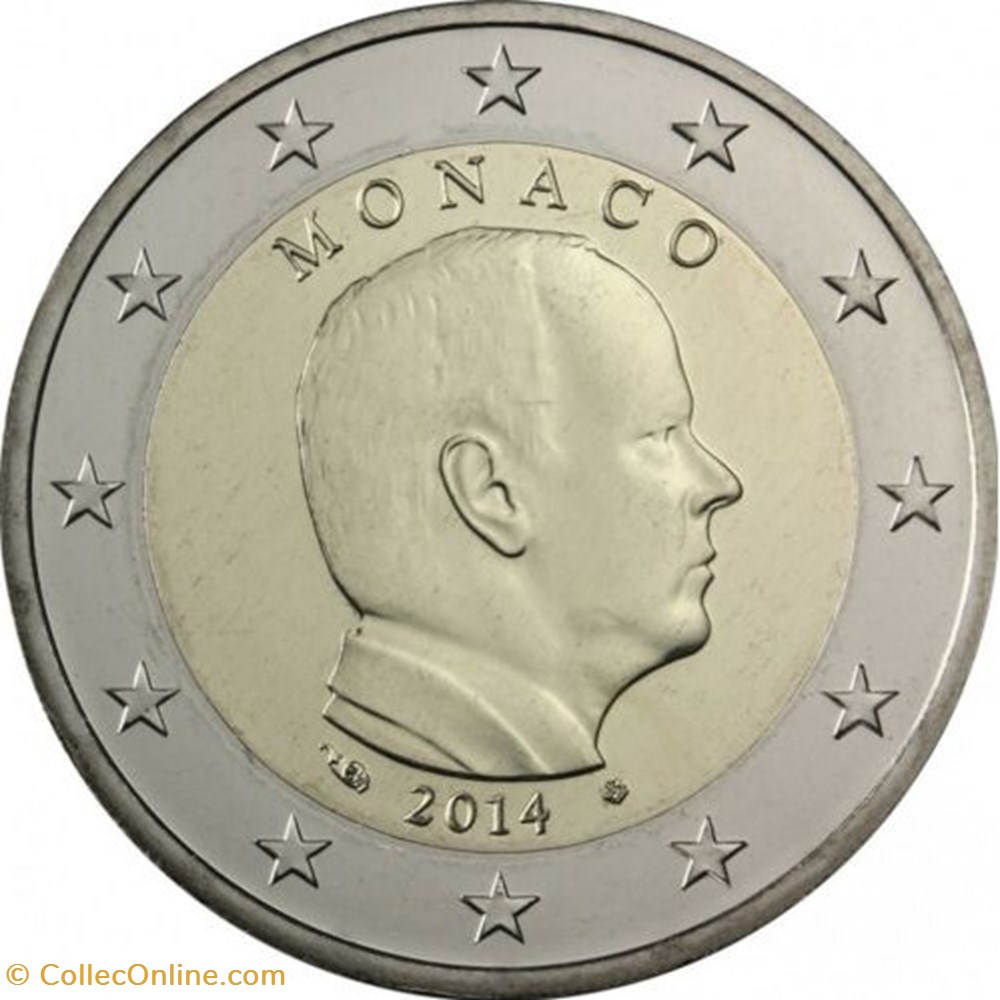 2 euros monnaies a monaco 2 euros