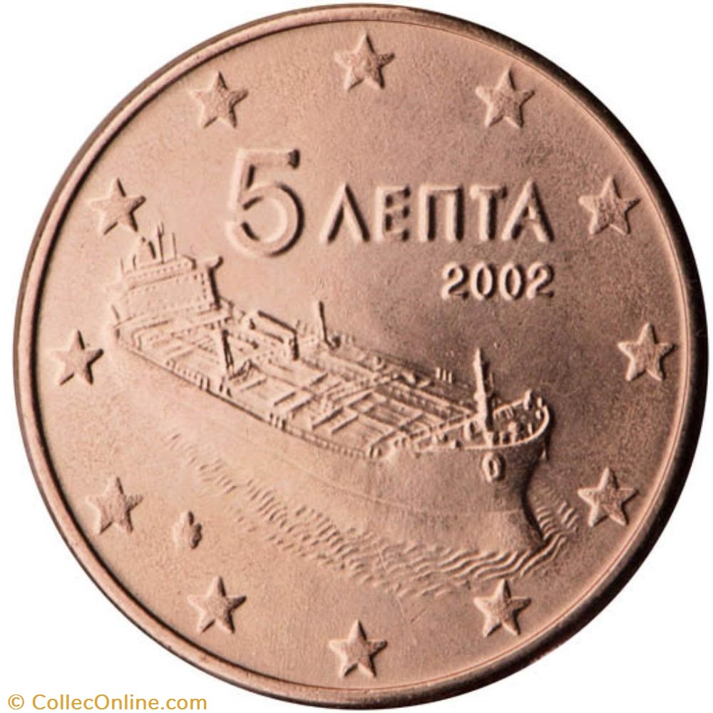 5 cents monnaies euros a grece 5 cents