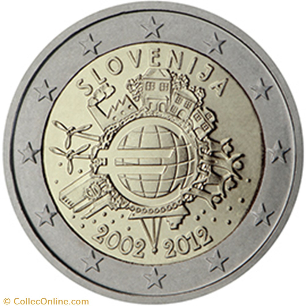 monnaies euros a slovenie