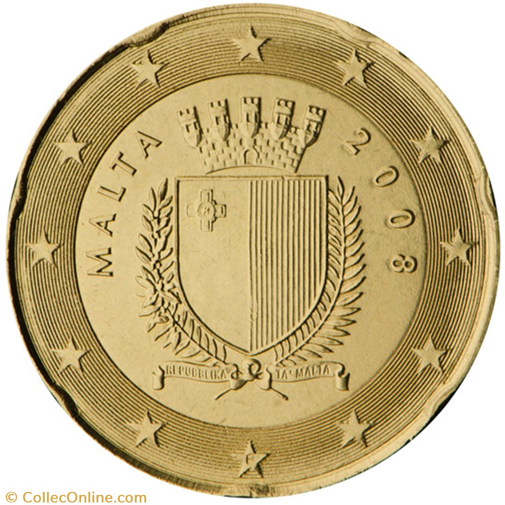 20 cents monnaies euros a malte 20 cents