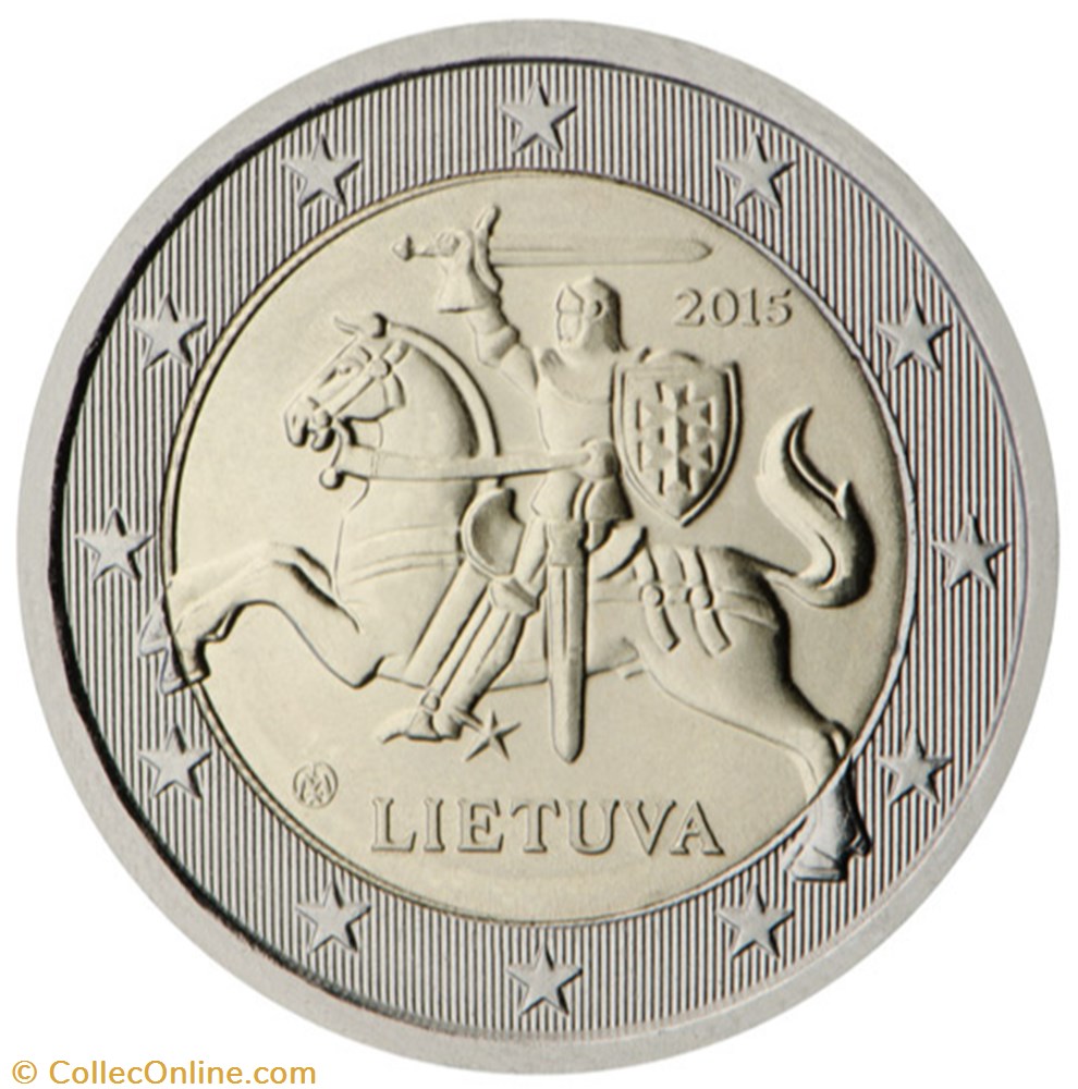 monnaies a lituanie 2 euros