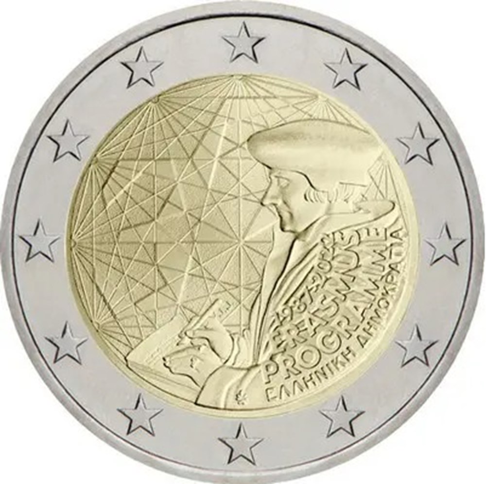 Grèce monnaies euros a grece