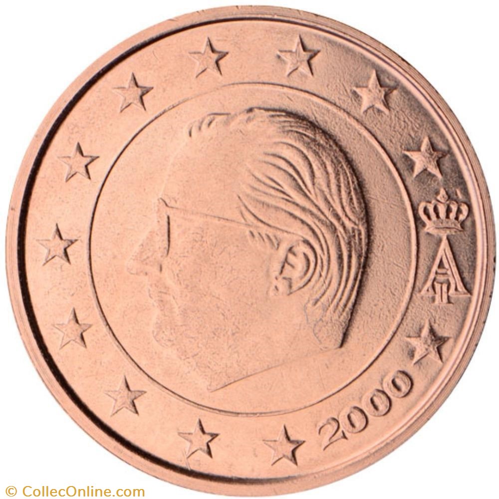 monnaies euros a belgique 2 cents