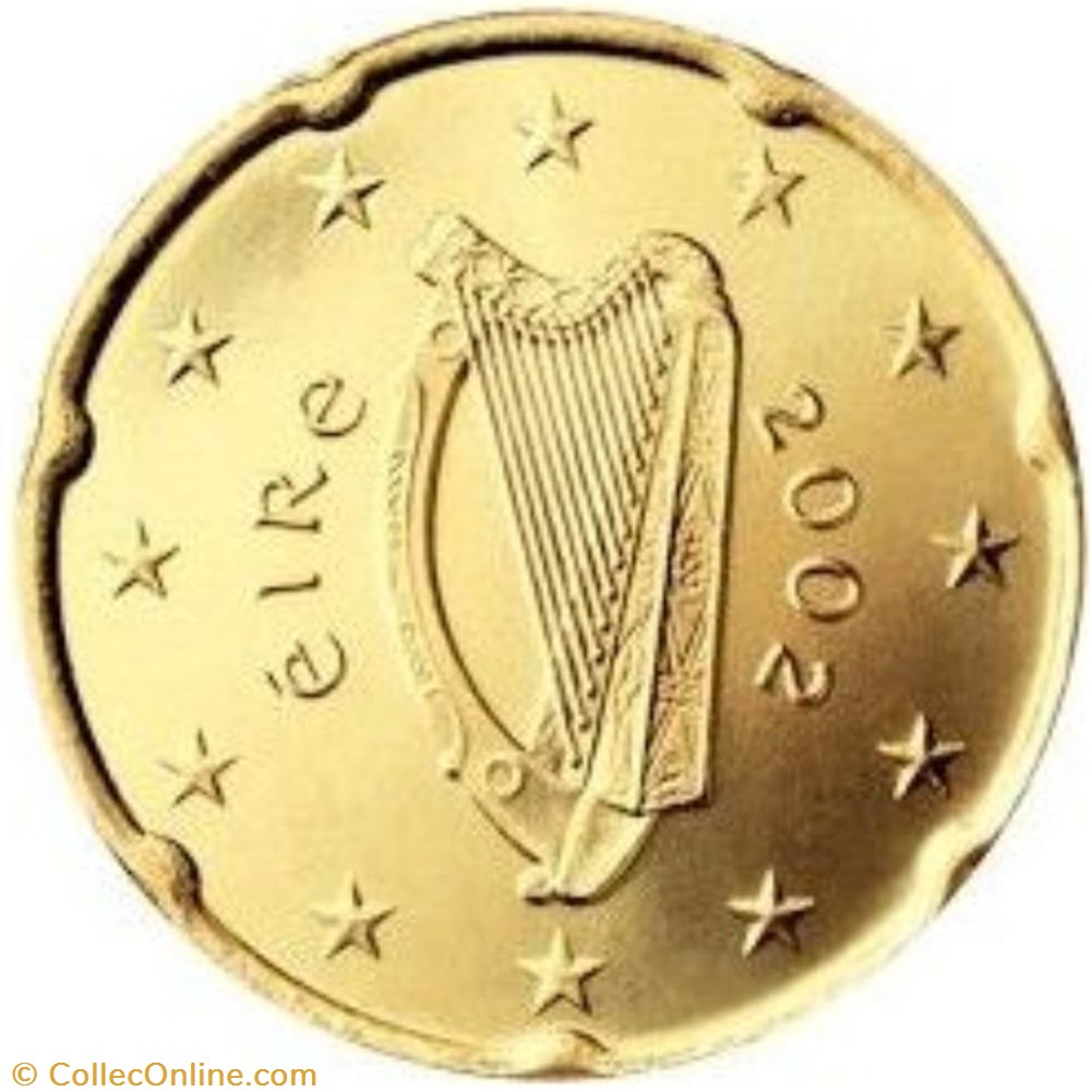 20 cents monnaies euros a irlande 20 cents