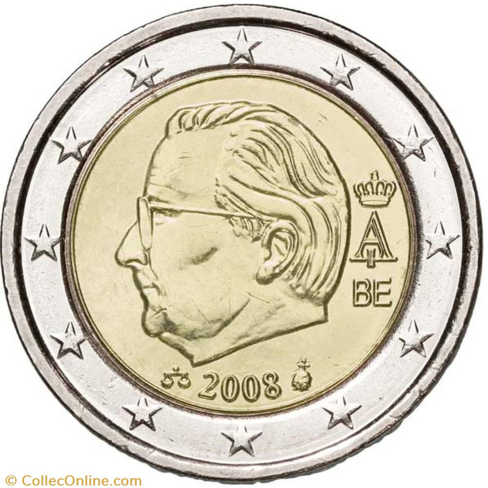 2 euros monnaies a belgique 2 euros