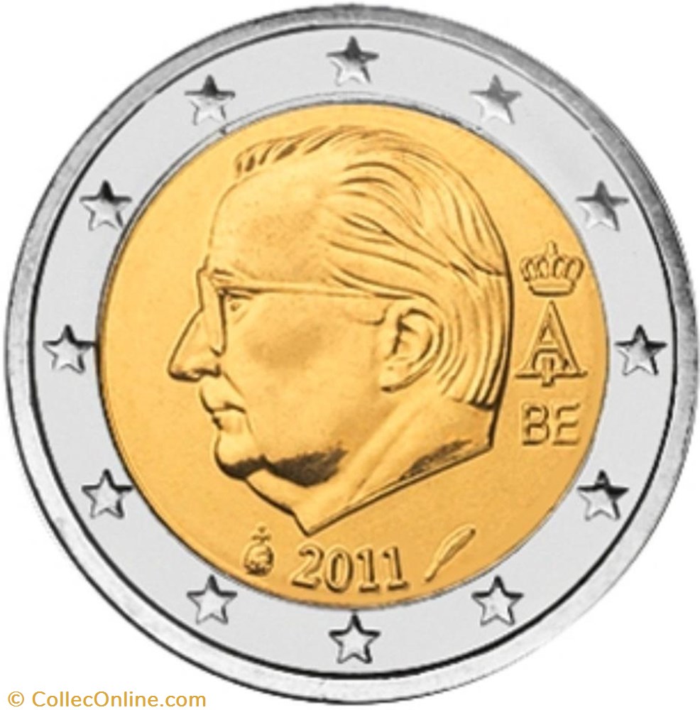 2 euros monnaies a belgique 2 euros