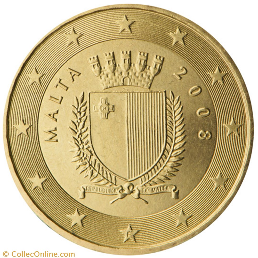 monnaies euros a malte 10 cents
