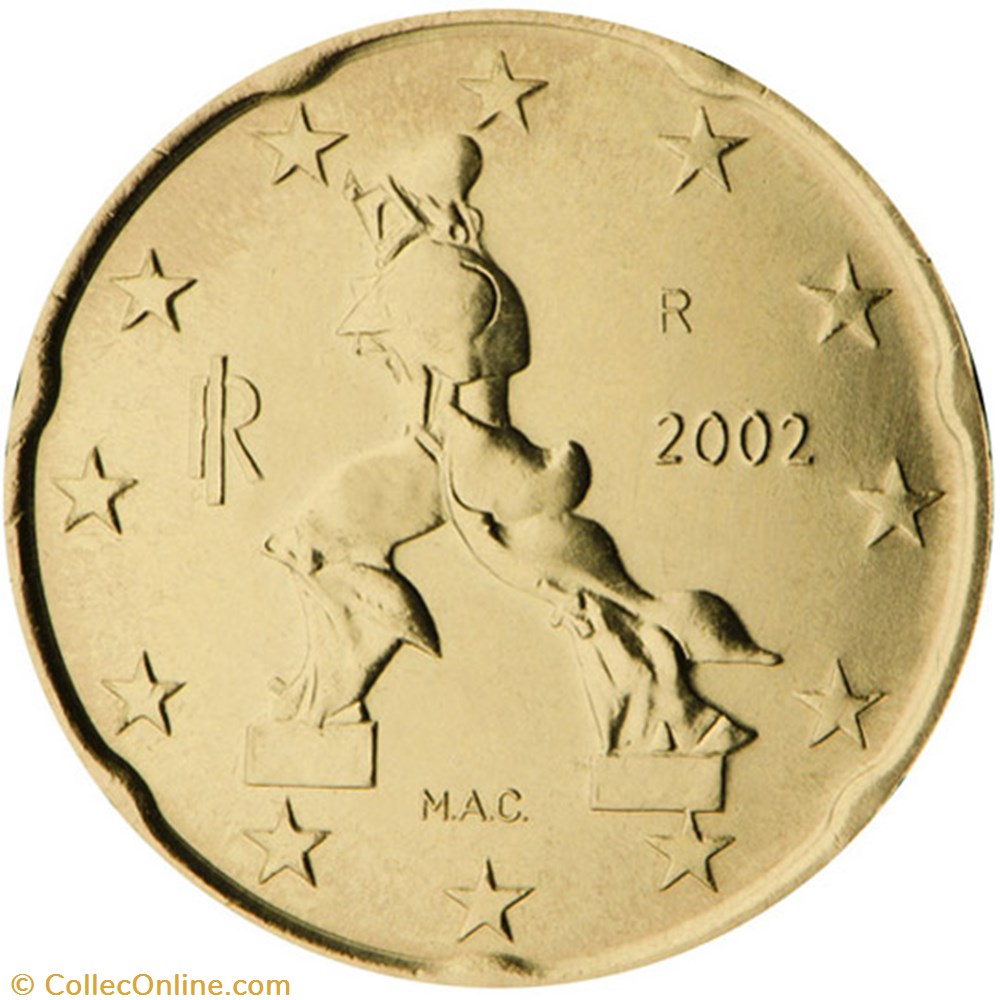 20 cents monnaies euros a italie 20 cents