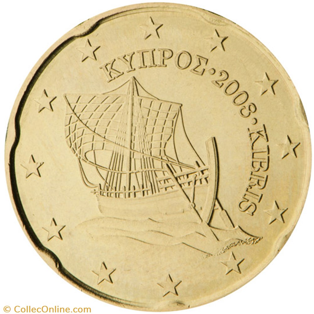 monnaies euros a chypre 20 cents
