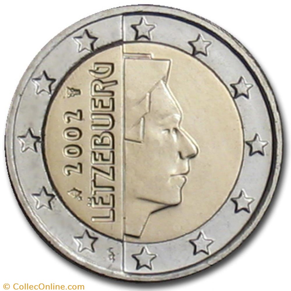 monnaies a luxembourg 2 euros