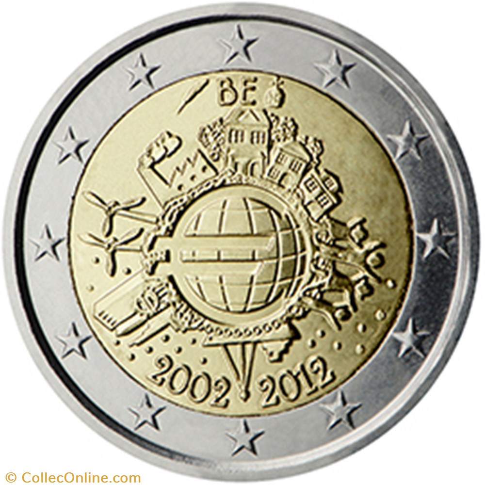 Belgique monnaies euros a belgique