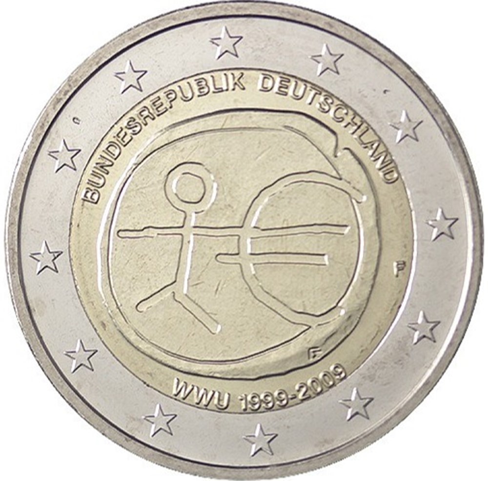 Allemagne (F) monnaies euros allemagne f