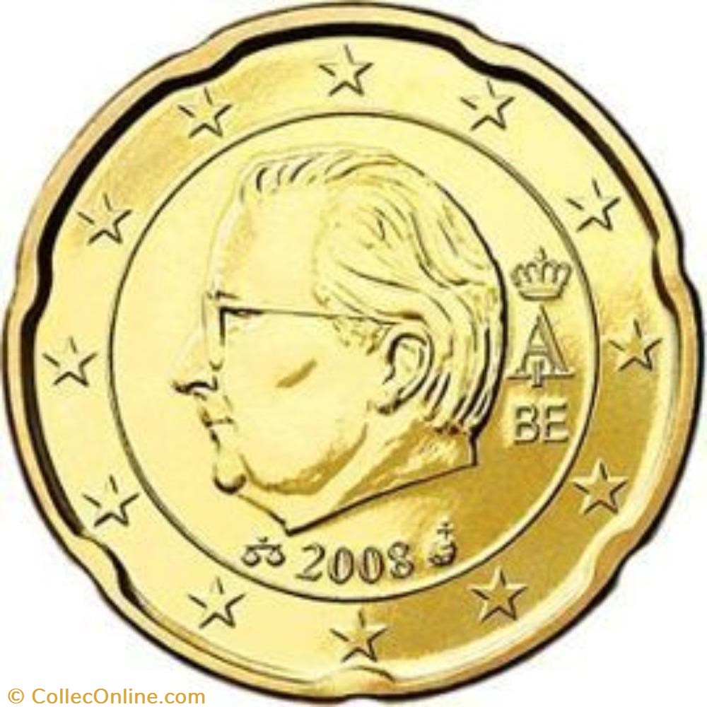 20 cents monnaies euros a belgique 20 cents