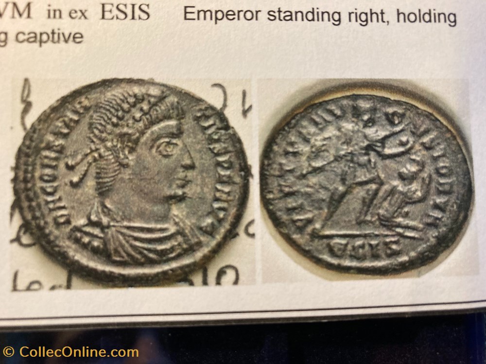 Constantius II RIC VIII 295 monnaies antiques romaines imperiales et republicaines constantius ii ric viii 295