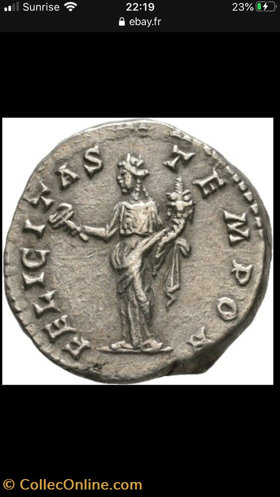 Geta RIC IV 2 monnaies antiquite av jc ap romaines republicaines imperiales geta ric iv 2