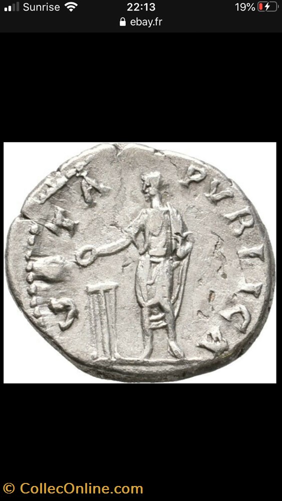 Hadrianus RIC II 290 monnaies antiquite av jc ap romaines republicaines imperiales hadrianus ric ii 290