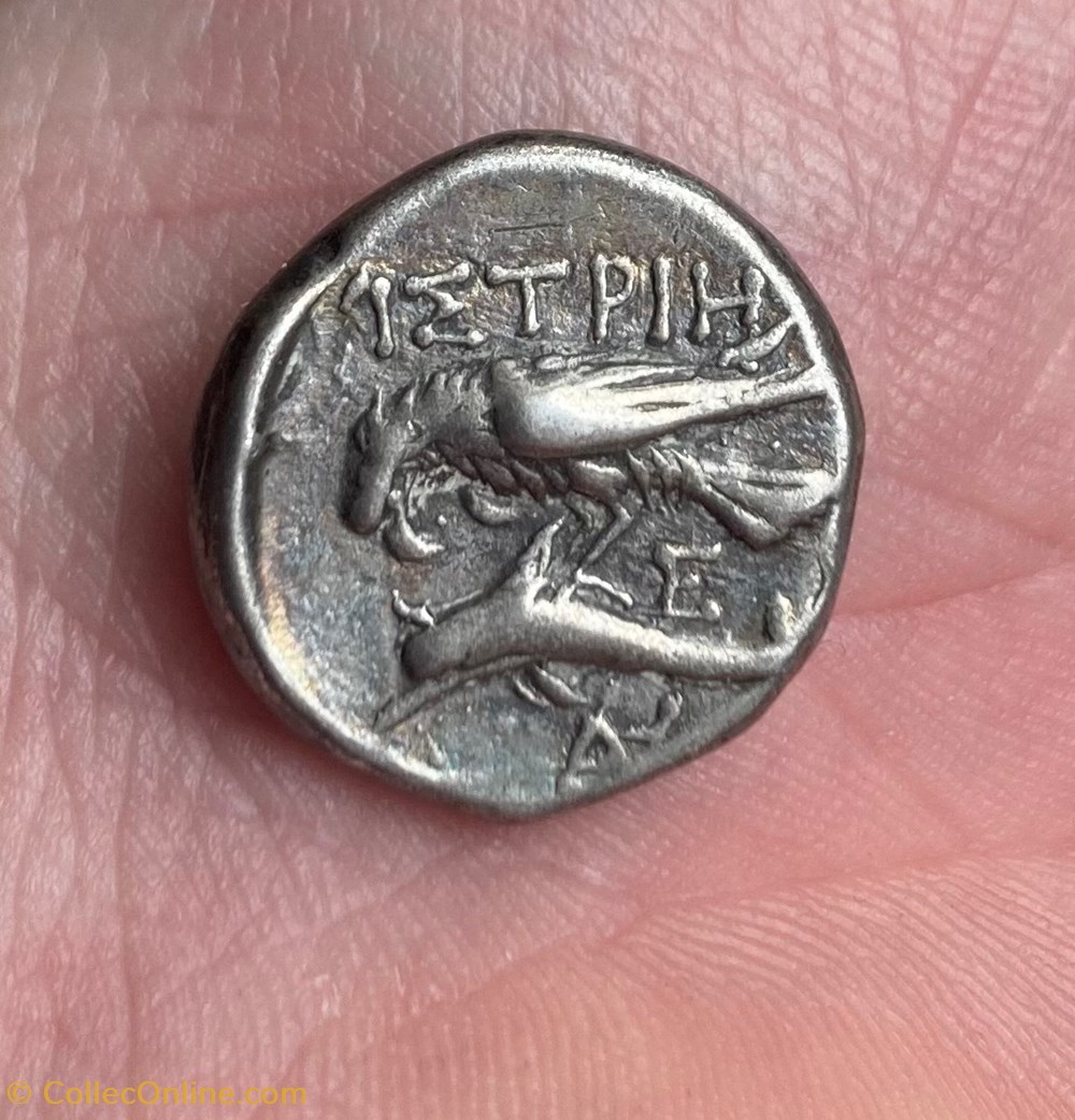 Thrace moesie drachme istros monnaies antiques grecques thrace moesie drachme istros