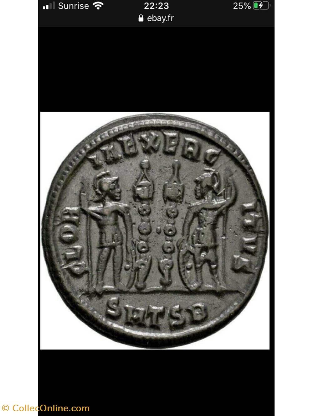 Constantinus II RIC VII 184 monnaies antiques romaines imperiales et republicaines constantinus ii ric vii 184