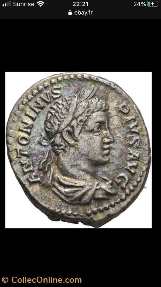 monnaies antiques romaines imperiales et republicaines caracalla ric iv 82 rome